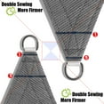 thumbnail image 7 of LCOKEIY Sun Shade Sail Canopy 6/8/10/12/14/16/20ft, 95% UV Block Rectangle Sunshade Canopy for Backyard Yard Patio Garden Outdoor, 16ft x 20ft Gray, 7 of 7