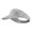 Gray, variant on Stretchy UV Protection Sports Visor Hat Lightweight Rainbow Stripe Design for Hiking Beach Running Outdoor Travel - Orange