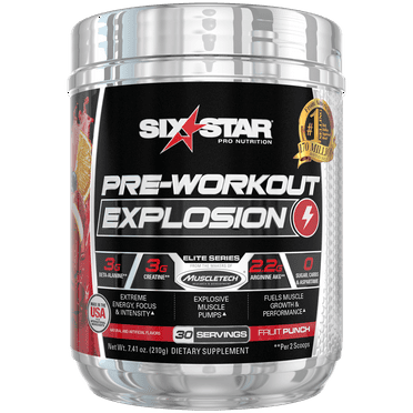 Vapor X5 Next Gen Pre Workout Powder Explosive Energy Supplement Blue Raspberry 30 Servings 9 6oz Walmart Com