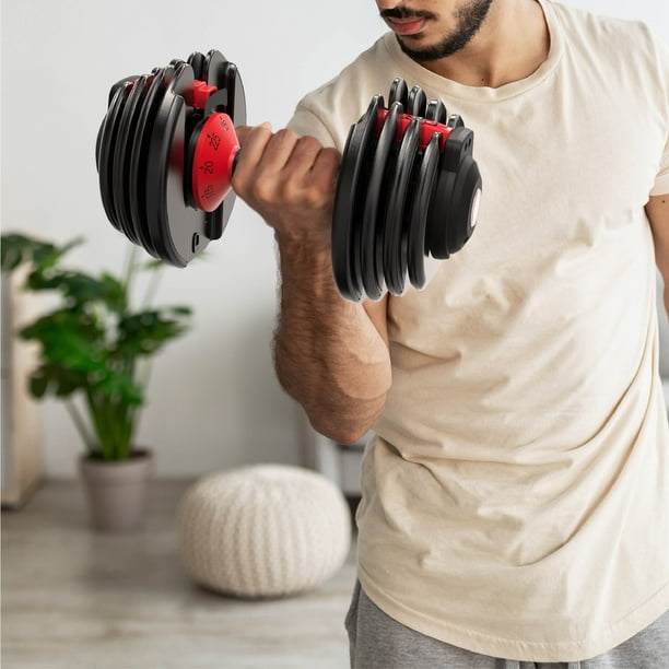FitRx SmartBell 2-Pack, Two 25lbs. Quick-Select 9 in 1
