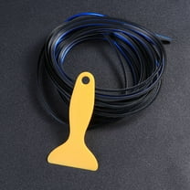 GETAJGHSD 1Pcs Car Decoration 5M Electroplating Blue Latex