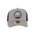 thumbnail image 2 of Gravity Outdoor Co. Jersey Knit Pro Style Mesh Trucker Hat - Grey/Black, 2 of 2