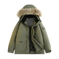 thumbnail image 1 of Puntoco Chaqueta Informal Holgada De Manga Larga Con Capucha Y Cremallera Para Hombre, 1 of 5