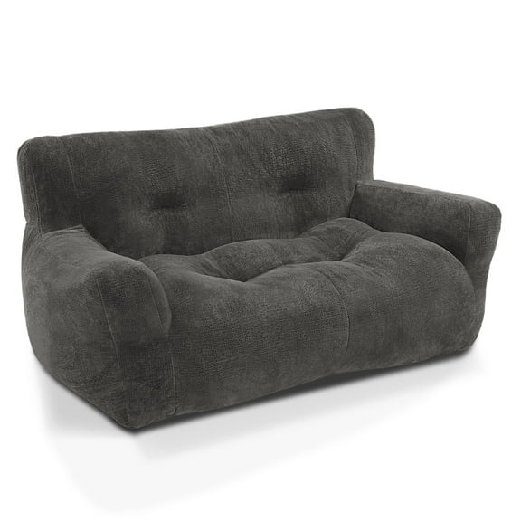 MCombo 43.3'' Large Pet Couch Dog Sofa Bed, Support up to 100lbs, No Assembly Need, Gray