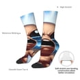 thumbnail image 5 of Lsque The Binding of Isaac Printed Men's Crew Socks, Soft Durable Breathable Moisture-Wicking with Odor Control Cotton socks, 5 of 7