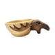 thumbnail image 5 of Taza de madera con forma de animal, taza de agua para café y té, taza con imagen de cabeza de animal. Reno, 5 of 9