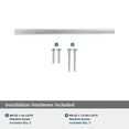 thumbnail image 5 of Amerock Cyprus 5-1/16 inch (128mm) Center-to-Center Polished Nickel Cabinet or Furniture Pull, 10 Pack, 5 of 5