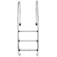 thumbnail image 3 of Pool Ladder, Pool Steps, 304 Stainless Steel Anti-Corrosion For Private Swimming Pools, 3 of 8