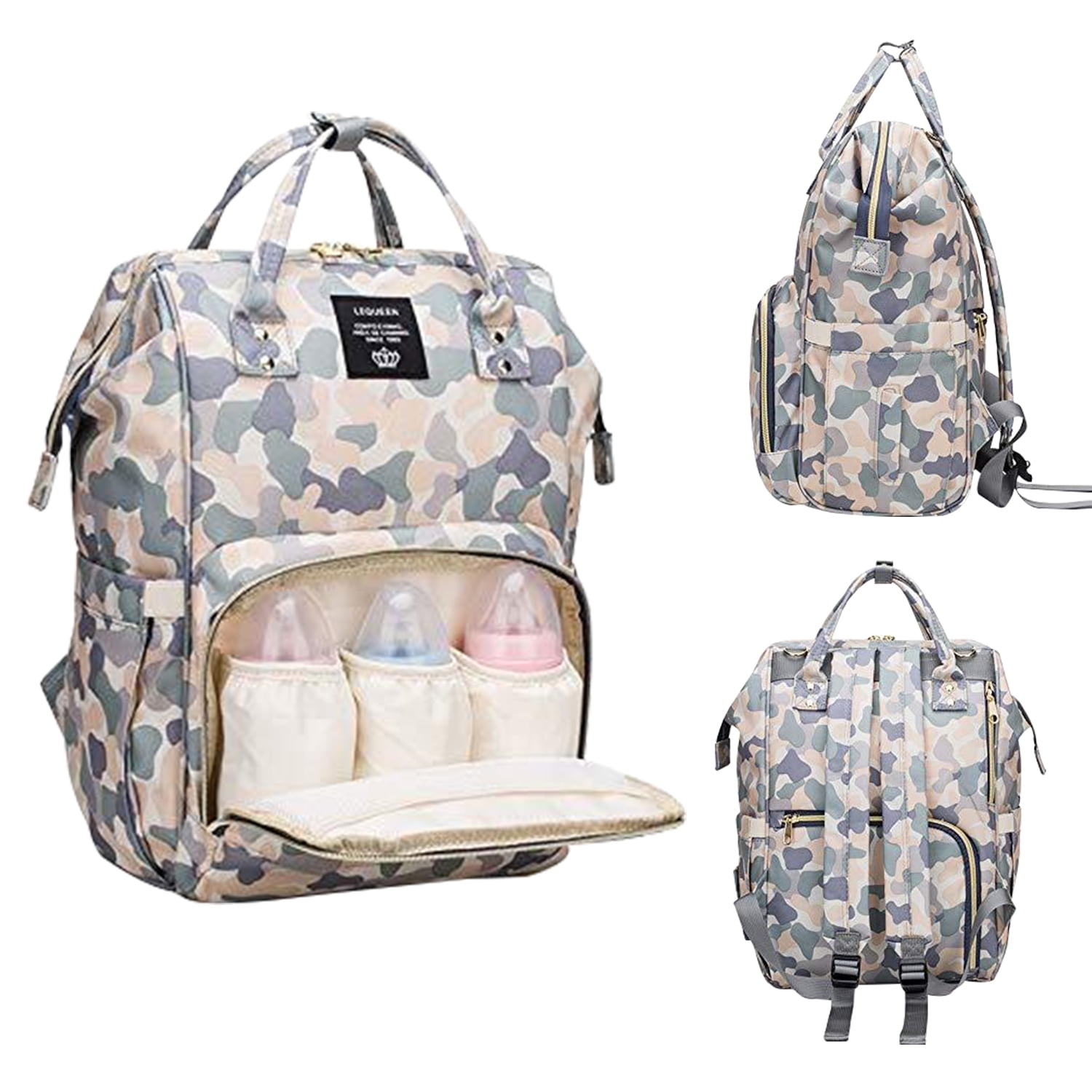 camo baby diaper bag