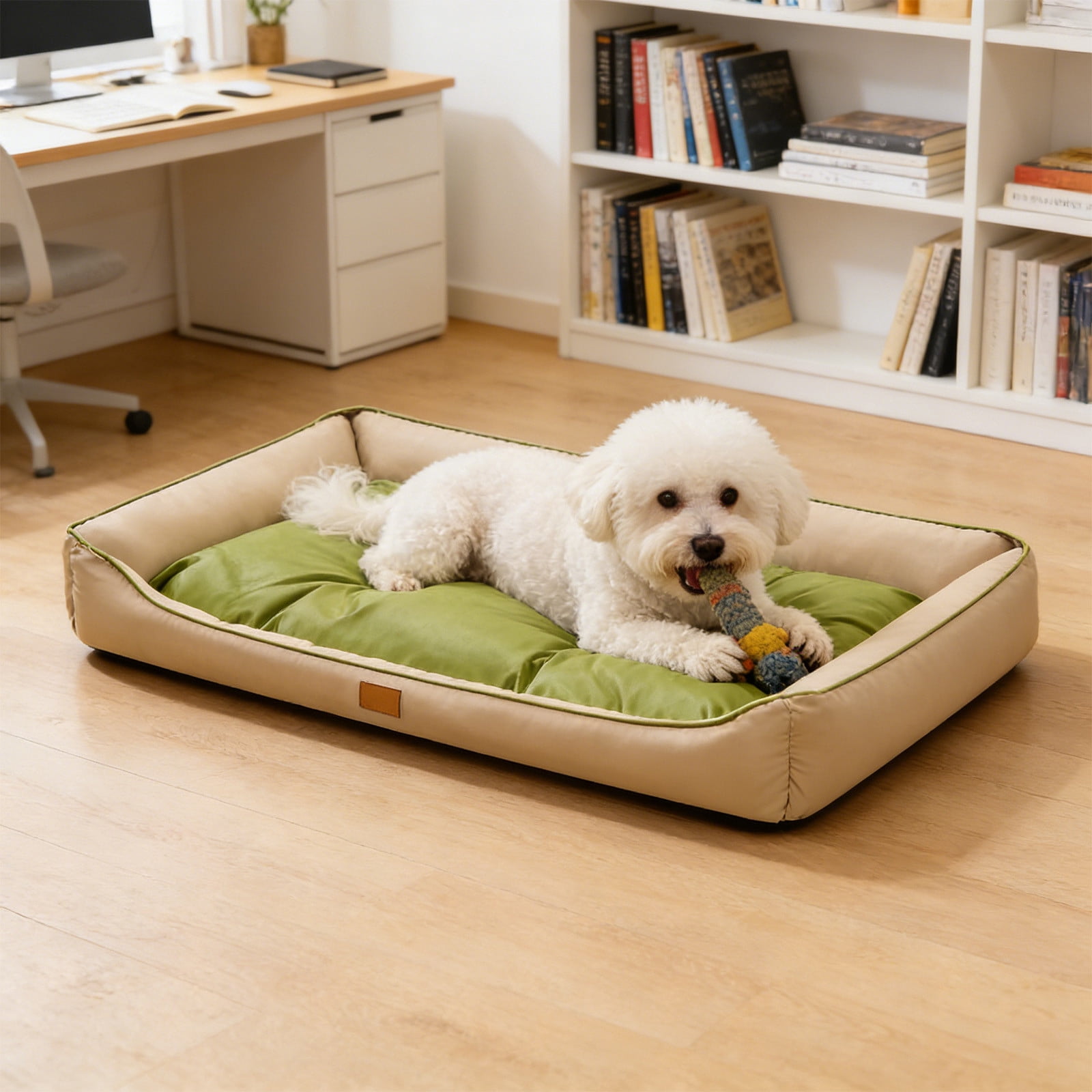 AuroraX Cooling Dog Bed Waterproof Pet Bed Non-Slip Indoor Outdoor Summer Portable Dog Bedding
