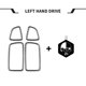 thumbnail image 5 of Cubierta de ventilación de aire para salpicadero de coche, 4 Uds., para Chevrolet Colorado//GMC CANYON después de 2015 Ndcxsfigh Accesorios para autos y motos, 5 of 8