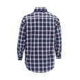 thumbnail image 2 of Camisa BOCOMAL Resistente a Llamas 7 oz para Soldadura Azul Marino y Blanco, 2 of 5