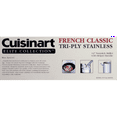 thumbnail image 3 of CUISINART FCT22-30HNS Poêle Antiadhésive Tri-Couche en Acier Inoxydable 12 Pouces avec Poignée Auxiliaire, Argent, 3 of 5