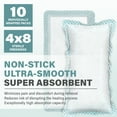 thumbnail image 2 of EVERLIT Super Absorbent Dressing for Wound Care | Nonstick Soft Surgical Gauze Pad for Heavily Exuding Wounds | Large Sterile Non-Adhesive Bandage for Fast Healing Wound Care | Pack of 10 (4" x 8"), 2 of 7