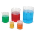 thumbnail image 2 of Learning Resources Graduated Beakers, Assorted Sizes, Set of 5, 2 of 3