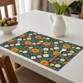 thumbnail image 6 of Placemat, Pioneer Flower Floral Print Pattern Place Mats Table Mat Set Of 2, PVC Washable Placemats for Party Kitchen Dining Decoration, 18x12 Inch, Fade Resistant, 6 of 6