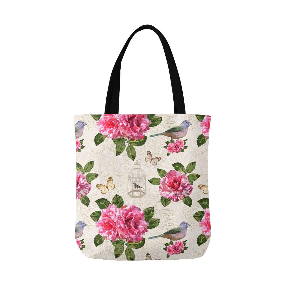 Interestprint Custom Cute Watercolor Floral Pattern Classic Women Top Handbag Shoulder Bag