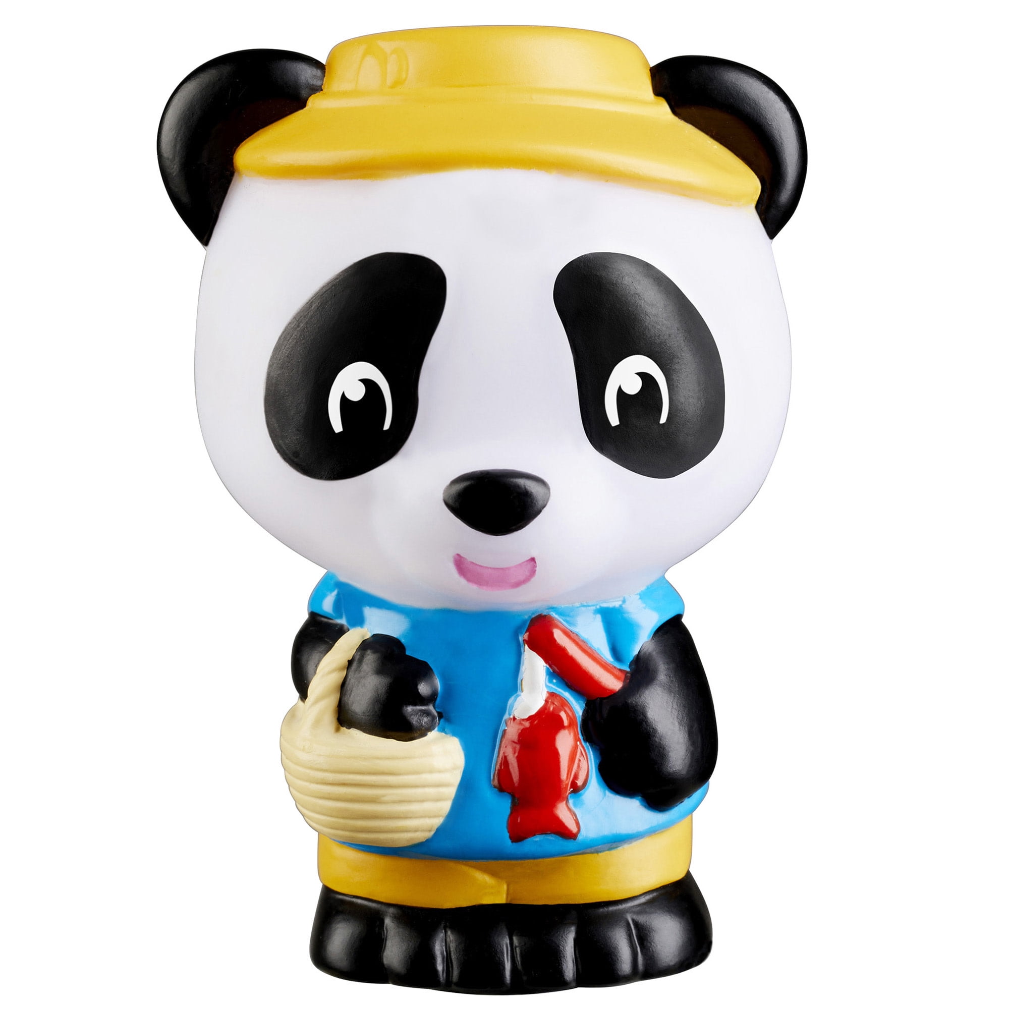 Timber Tots: Panda Family - 4 Character Set, Bear Toy Figurines, 1.75-2" Animal Miniatures w/ Unique Details, Nature Playset, Kids & Toddlers 18Mo+