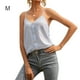 thumbnail image 1 of Chaleco de mujer Camiseta transpirable de color sólido Top suelto de verano para niña, Azul claro, M Inevent AP001244-10, 1 of 7
