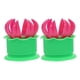 thumbnail image 1 of 2 moldes para hacer bollos al vapor, empanadillas y pasteles (verdes), 1 of 6
