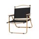 thumbnail image 2 of Silla de Camping Plegable Sharpla Negro con Rejilla Dorada, 2 of 8