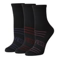 thumbnail image 3 of Hanes Women's Crew Socks, Moves, 3-Pack, Size 5-9, 3 of 6
