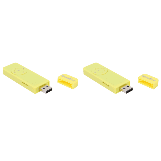Strip Sport Lossless Sound Reproductor MP3 Compatible Con Tarjeta TF Multimedia () Amarillo