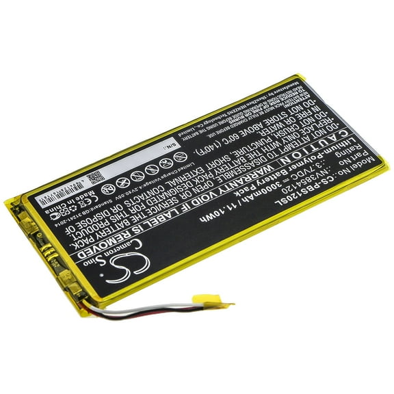 NV3854120 Battery for PBS KIDS 7" Pad PBSKD12, PBKRWM5410, 3000mAh - sold by smavco