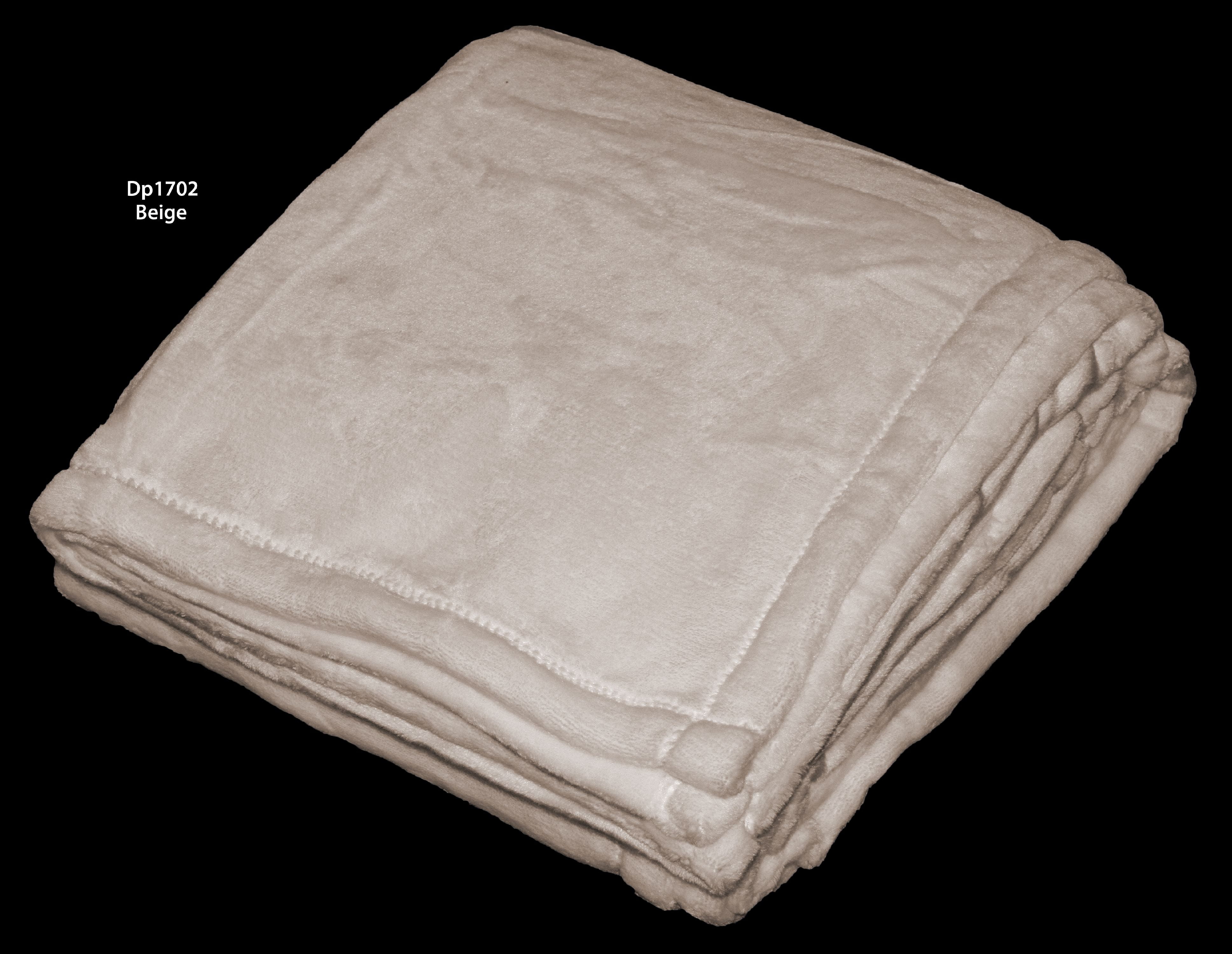 Oversize Tahoe Microfleece ThrowBeige