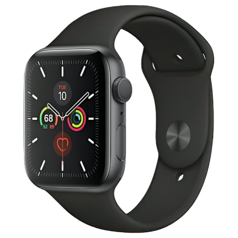 Restored Apple MWVF2LL/A Watch Series 5 44mm GPS Aluminum Space