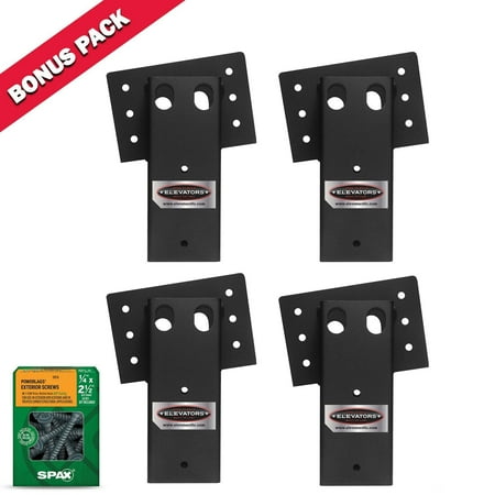 Elevators - 4 x 4 Double Angle Steel Brackets for Shadow Hunter Blinds