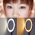 thumbnail image 4 of Ring Light Newer de 18 pulgadas, 55 W, regulable, 500 K, con filtro de color, 4 of 8