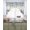 beige, variant on Blue Coastal Starfish Swag Valances for Windows, Small Curtains Drapes, Beach Nautical Shell Eucalyptus Rustic Kitchen Window Curtains Over Sink Window Treatment Valance for Bedroom/Bathroom 56"x36"