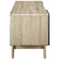 thumbnail image 5 of Modway Tread 47" Particleboard Wood TV Stand for TVs up to 52" in Natural/Gray, 5 of 5