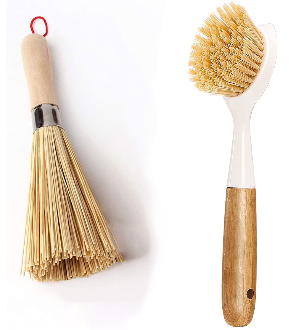 Moso Bamboo Dish Scrubber — Gather & Mill