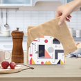 thumbnail image 2 of Yayeee Napkin Holder for Table Kitchen Paper Tissue Organization, White Simple Shapes, 2 of 8