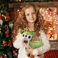 thumbnail image 4 of hirigin Cute Plush Doll, Funny Letter Print Christmas Elk Shape Stuffed Soft Toy Gift for Party Supplies Decoration, 4 of 9