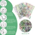 thumbnail image 2 of MasteelfCA Transparent PP Binder Dividers Colorful Index Labels Tabs (Assorted Color) ( A5+ A6 ), 2 of 9