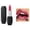 F, variant on Velvet Lip Stain, Waterproof Matte Cosmetic, Long Lasting Makeup, High Pigment Tube with Casing, Bold Color Gloss for Party and Wedding