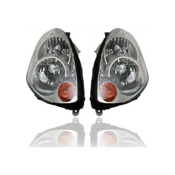 Headlight Assembly - Compatible/Replacement for '05-06 Infiniti G35 Sedan - Xenon - Pair, Left Driver   Right Passenger Set - 26010AC70A, 26060AC70A