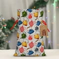 thumbnail image 5 of Naloa Watercolor Teapots Drawstring Christmas Bags, 3D Xmas Gift Bags, Christmas Wrapping Bags, Xmas Goodie Bags, Treat Pouch Bags, Party Favor Bags-Medium, 5 of 9