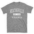 thumbnail image 1 of Heathsville Virginia Classic Established Men's Cotton T-Shirt, 1 of 1