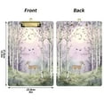 thumbnail image 5 of FORMRS Acrylic Clipboard with Low Profile Clip Standard A4 Letter Size, 12.5" x 9", Purple Deer, 5 of 8