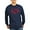 Navy, variant on CafePress - Alpha Sigma Phi Greek Dad Cardinal Long Sleeve T Shirt - Long Sleeve Dark T-Shirt