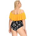 thumbnail image 2 of Bikini para Mujer de Talla Grande Traje de Baño de Dos Piezas Parte Inferior Amarillo 3XL Extra amplio Amarillo 3XL Extra amplio Xishao ropa, 2 of 2