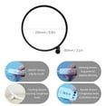 thumbnail image 2 of Labymos 25CM Round LEDs Table Lamp Modern Circular Design Nightstand Lamp Dimmable Reading Table Lamp, 2 of 8