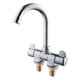 thumbnail image 3 of Grifo plegable para barco, grifo de cocina para baño, montaje en cubierta, grifos de lavabo de cocina para fregadero, lavabo marino, cocina, yate 205mmx125mmx150mm, 3 of 8