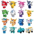 thumbnail image 2 of Figuras de acción de Super Wings para niños, Mini juguete transformable de 2 pulgadas, deformación, avión, Robot, regalos Fivean  unisex, 2 of 2
