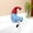 multicolor-Free Size, variant on FHBVT Ceramic Cold Faucet Cute Red Hat Washbasin Faucet Leak Proof Rounded Edges Easy Reach Faucet for Washbasin Bathroom Bedroom Basin Decoration Home Sanitary Ware Fixture Daily Cleaning Use