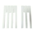 thumbnail image 1 of Milaget key Tops Repair PVC Accessories Replacement Keyboard Instruments White, 1 of 7
